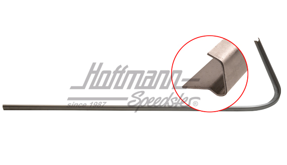 Repair panel, rain gutter, rear, right | 211 817 310 R | 096-0690-02