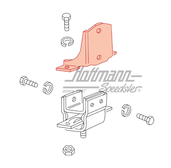 Retainer, transmission, Bus T2, -7.71                                                               