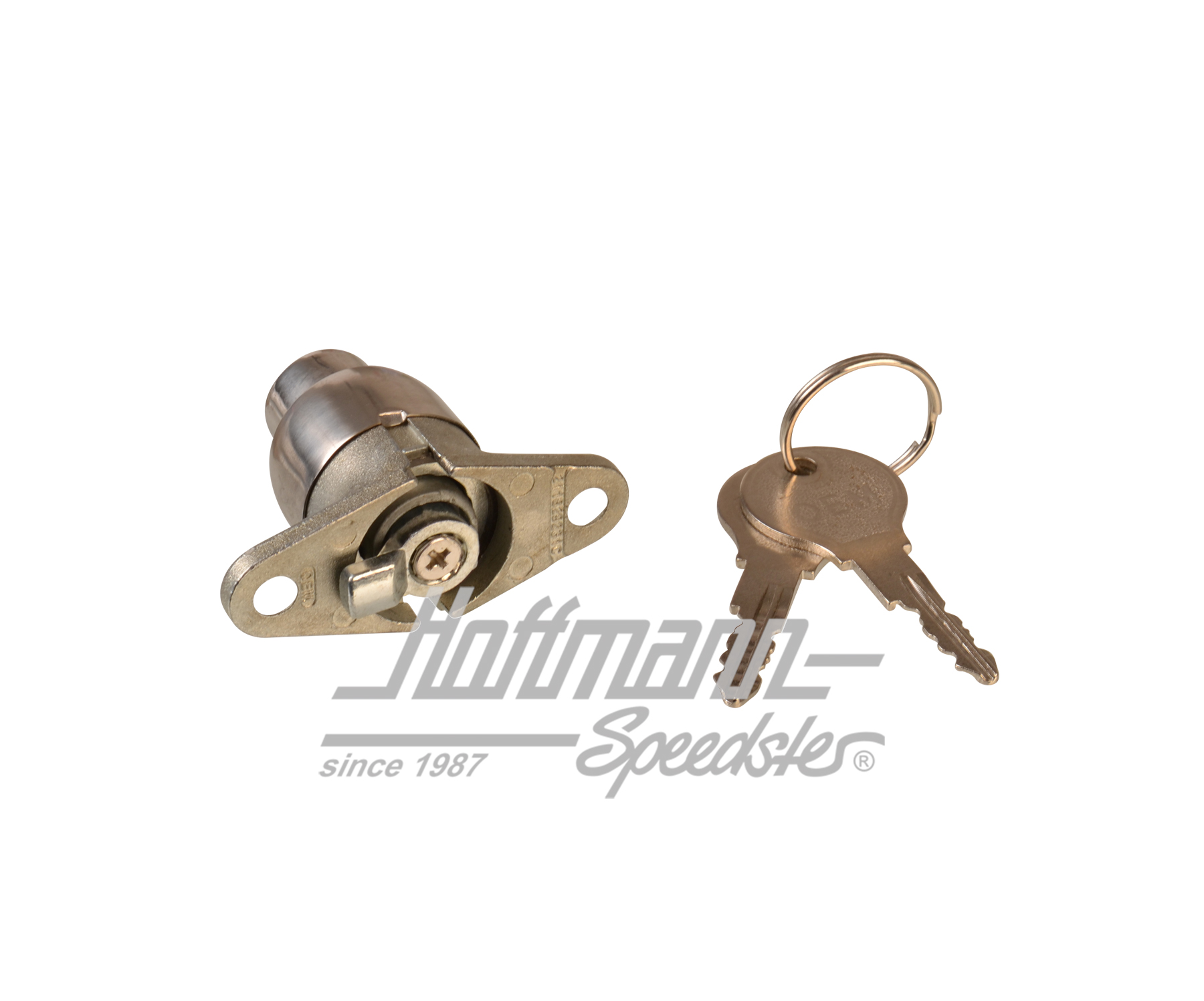 Hatchback lock, Bus T1, 8.63-7.66, chromed                                                          