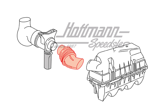 Intake manifold, air filter, KY/CS                                                                  