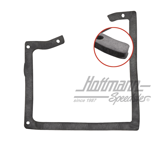 Seal, fresh air flap, lateral, left/right                                                           