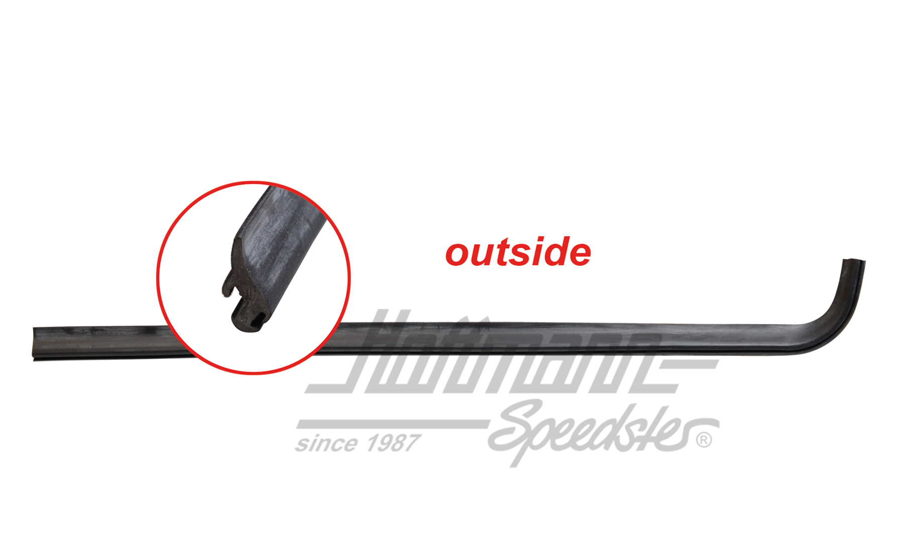 Scraper, rear, 4-doors, right | 193 839 478 B | 208-7120-02