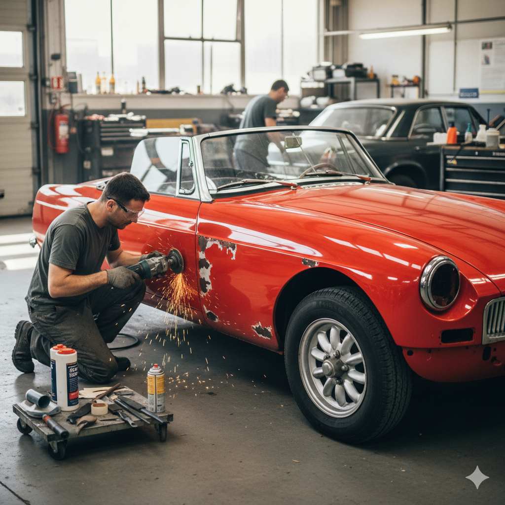 Removing Rust from Classic Cars: How to Save Your Vintage Vehicle from Corrosion