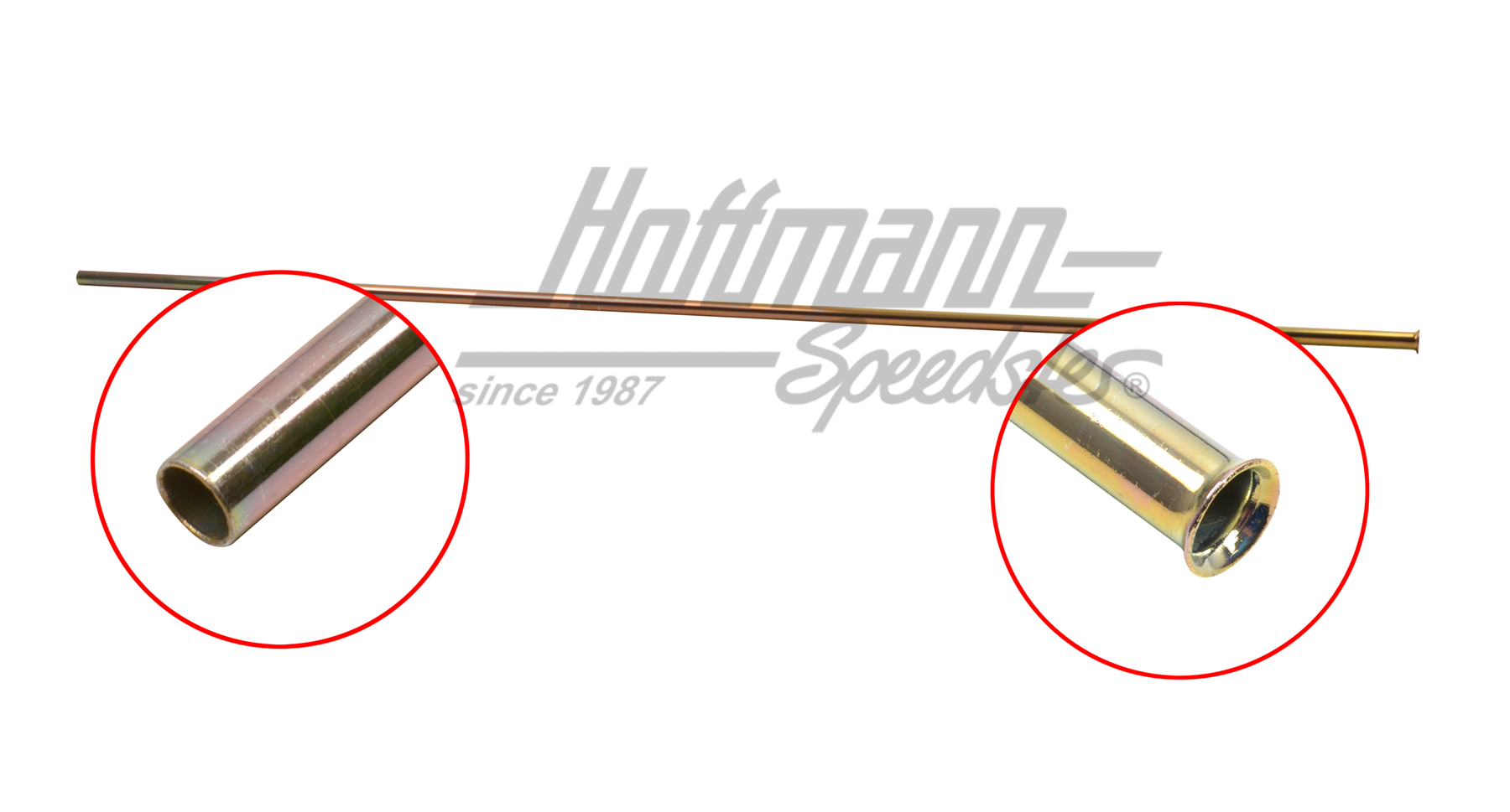 Tube, clutch cable, 911/912 | DAN 501 061 03 | 590-0085-10