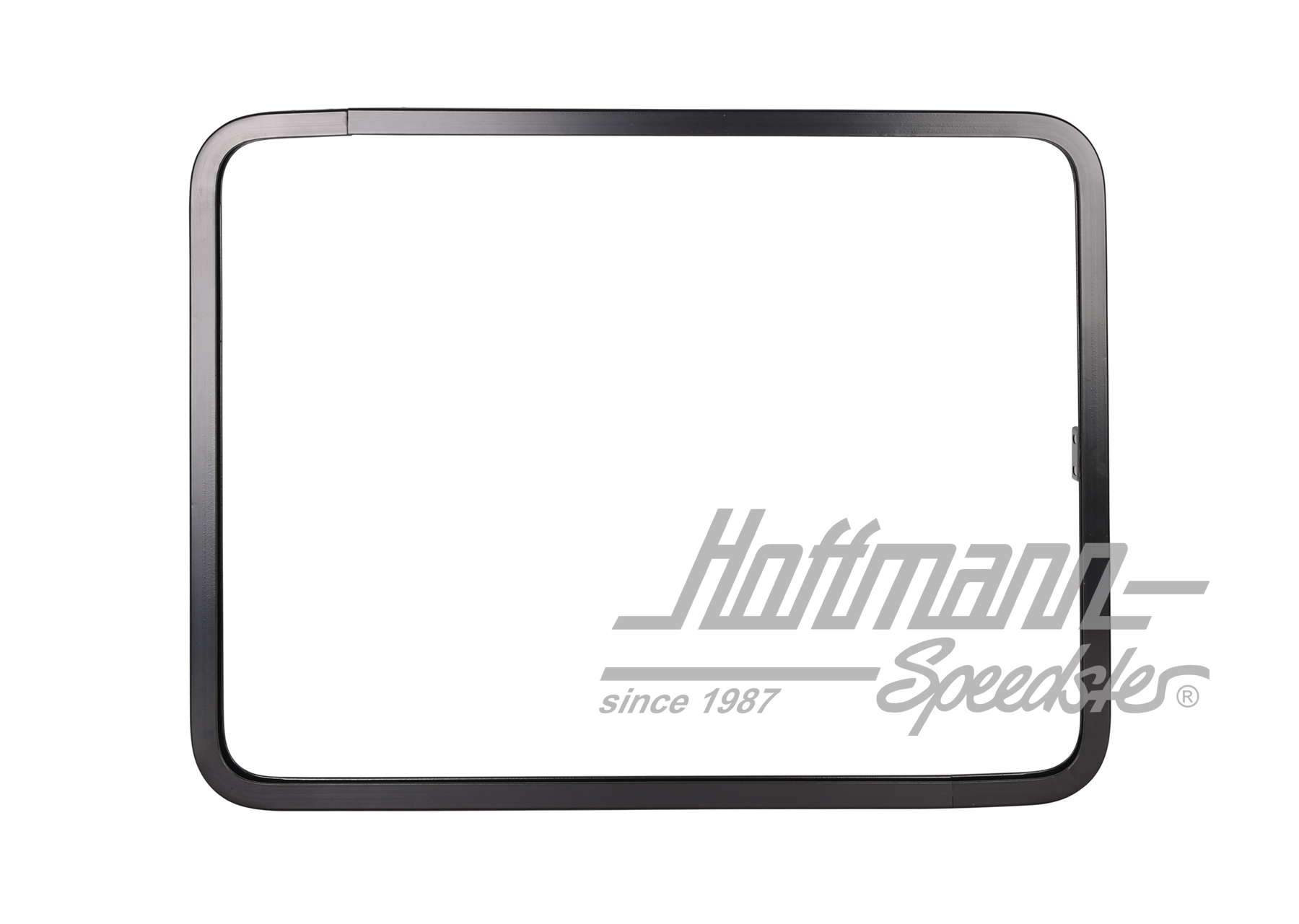 Pop-out window set, clear, rear, black                                                              