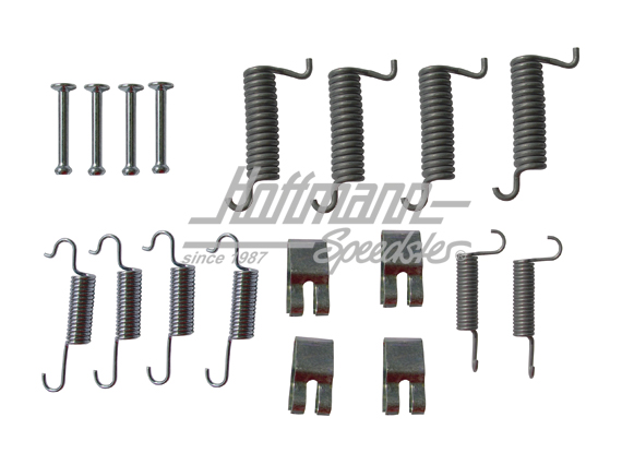 Attachment kit, brake shoes, rear, 74-78, 200 mm | --- --- --- | 160-3600-20