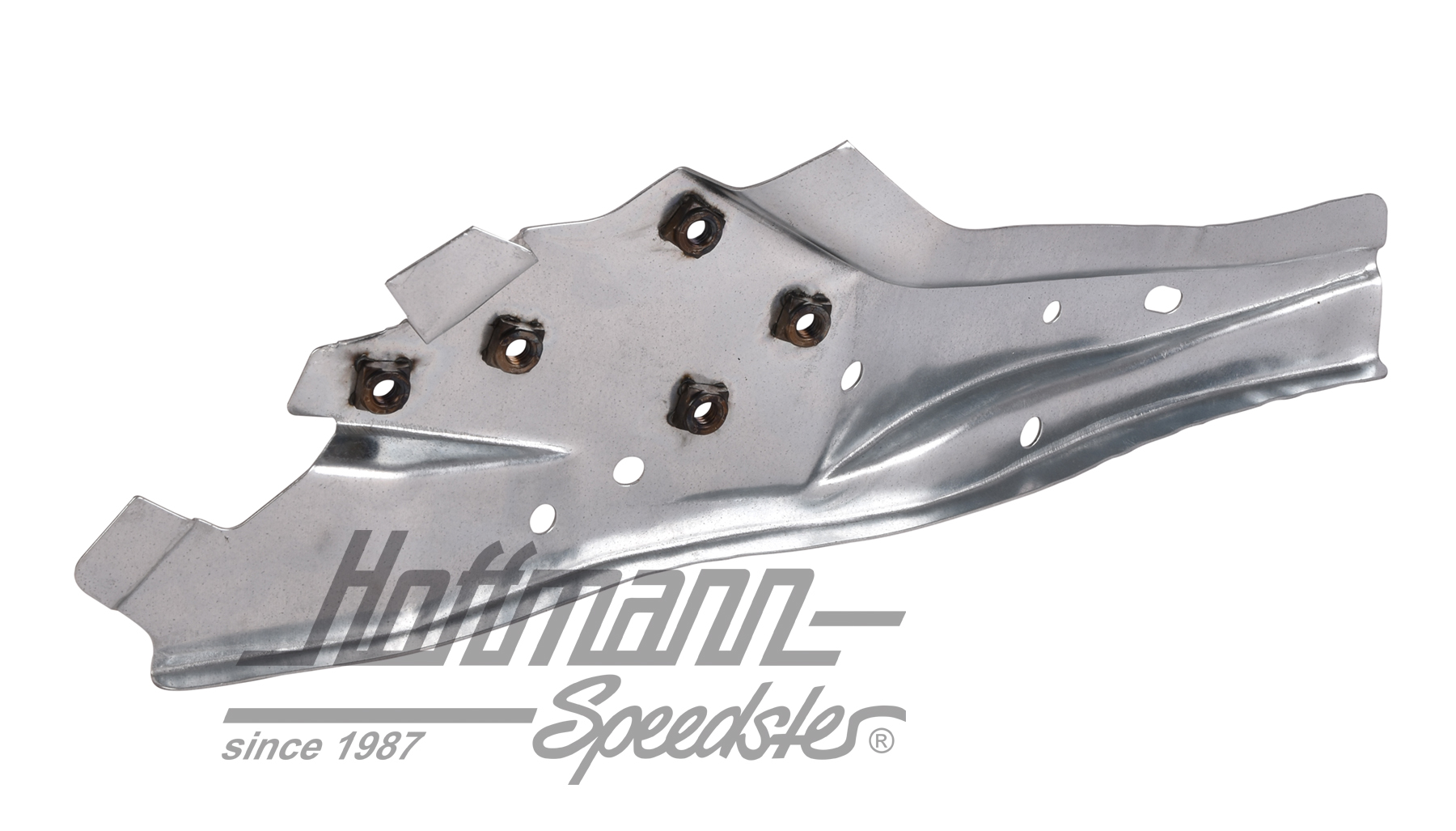 Bumper bracket support, without reinforcement, 8.67-, rear, left                                    
