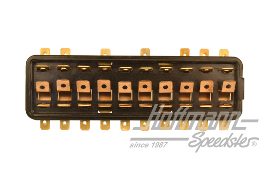 Fuse box, 10 fuses, 66-71                                                                           