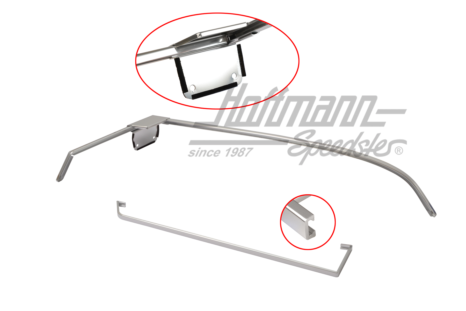Moulding set, door pocket, 911, 69-73, right | 901 555 016 | 580-0350-02