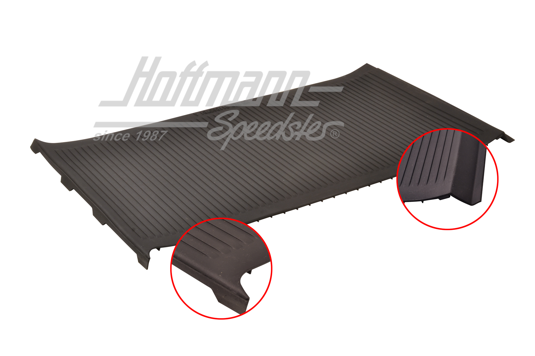 Rubber mat, walk-thru, driver's cab, .67- | 211 863 781 A | 098-0000-45