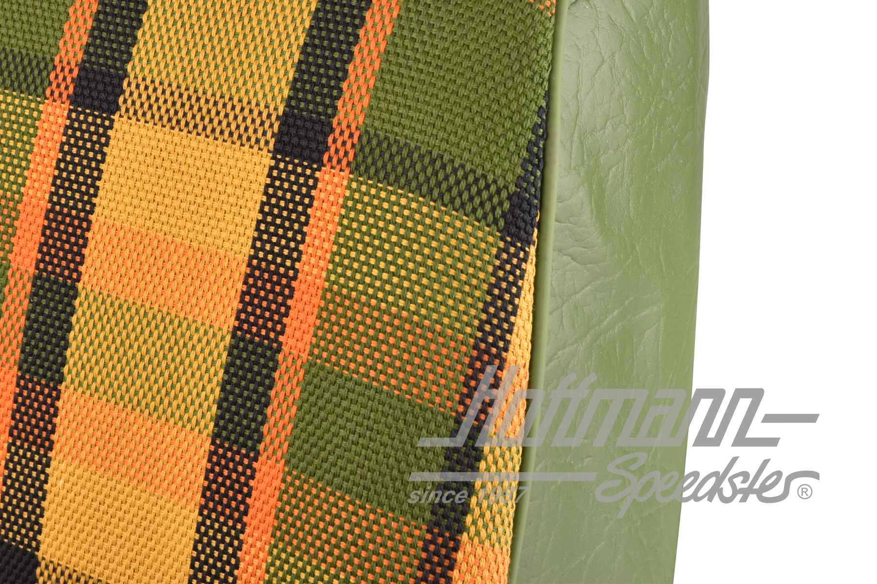 Seat cover, Westfalia, yellow/orange/green, 74-79                                                   