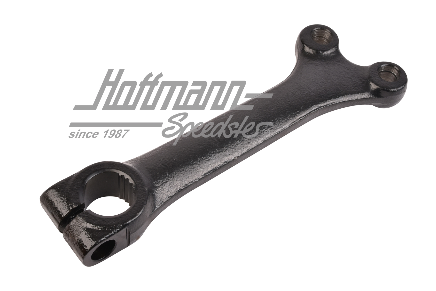 Steering lever, 8.65-7.68, without stop, black | 17-2566-B | 020-4298-13