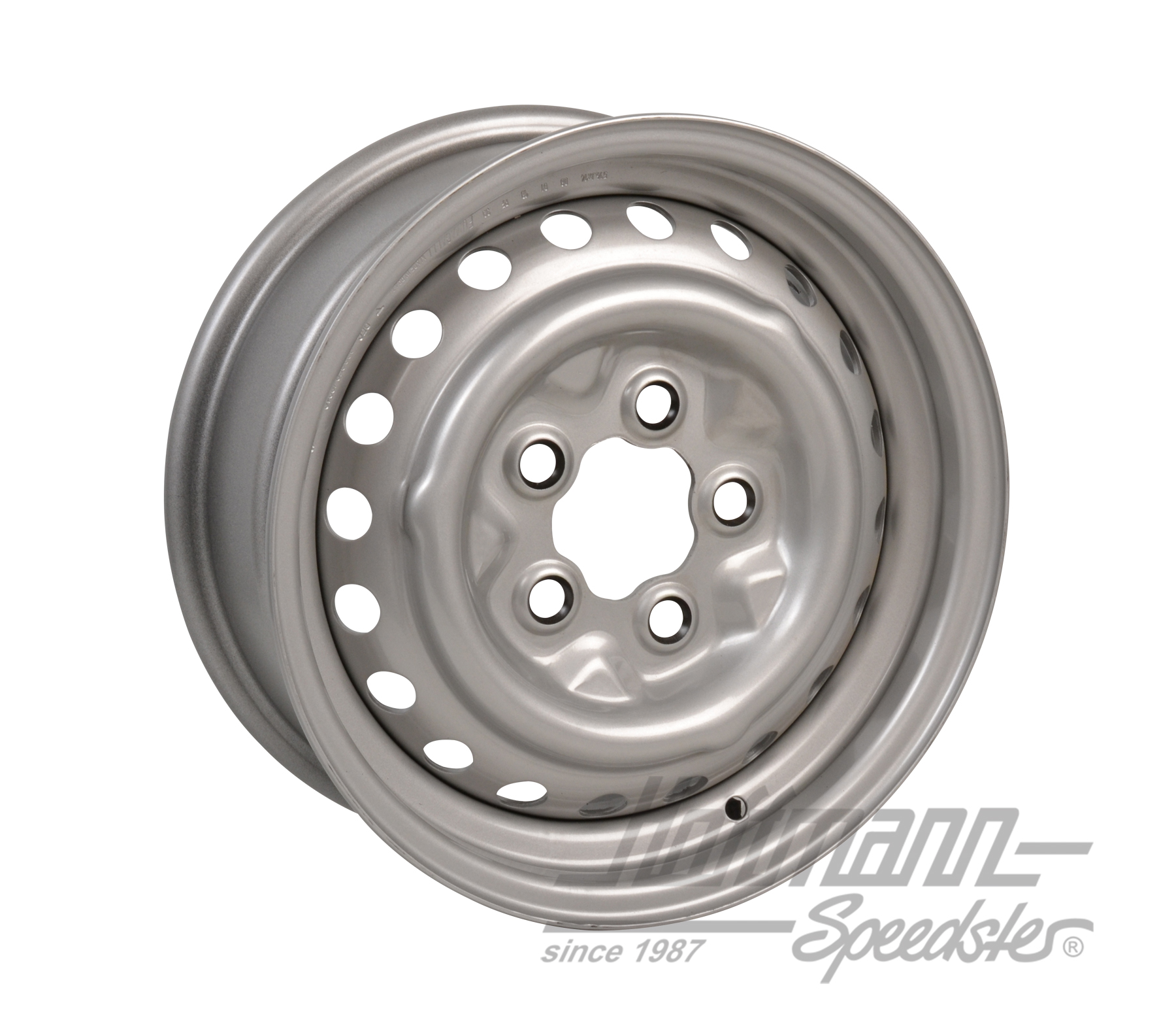 Steel wheel, 5.5x14 offset39, silver, Top Quality | 211 601 027 H | 090-2887-10