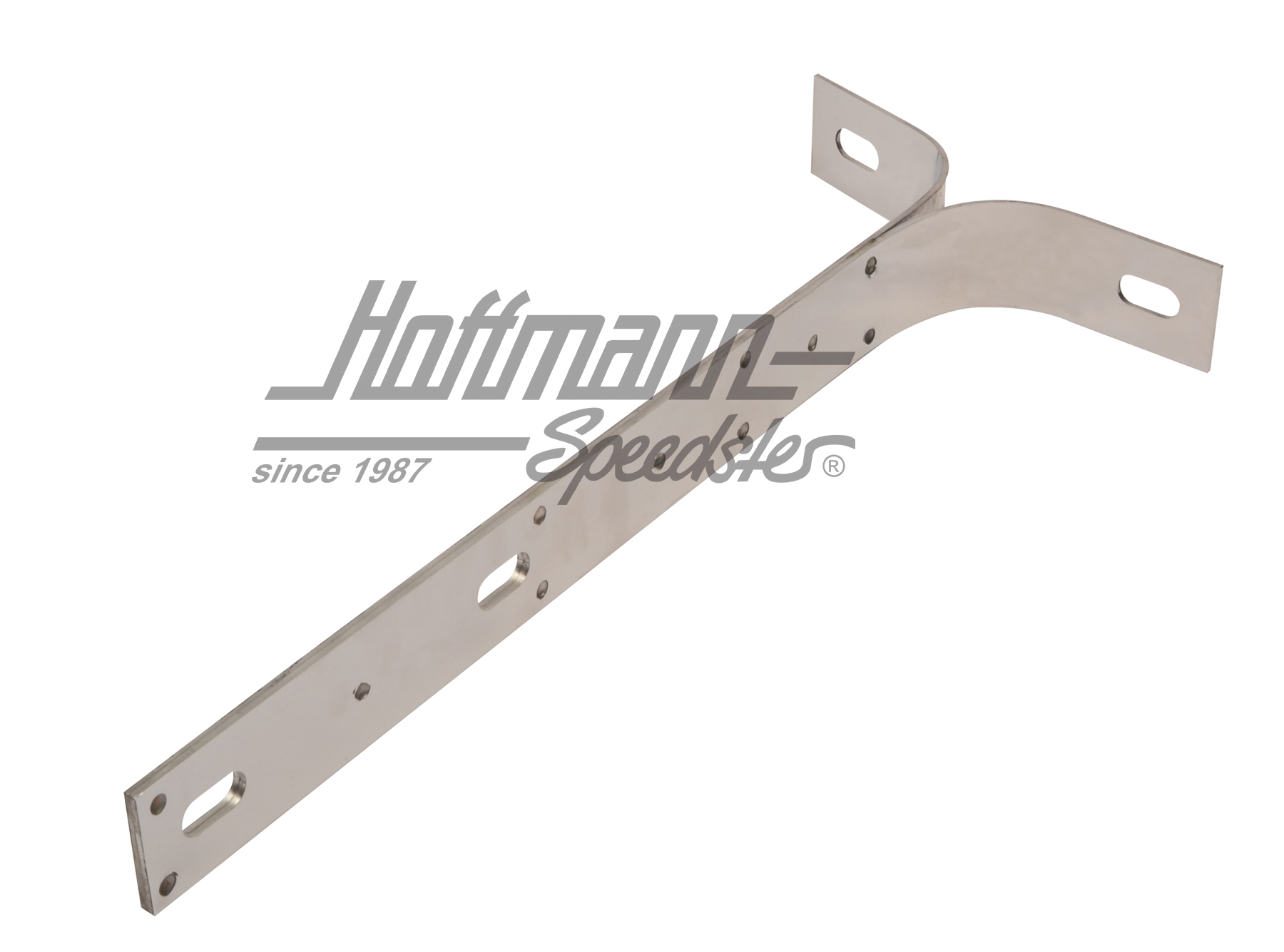 Bumper bracket, stainless steel, polished, rear, left/right                                         