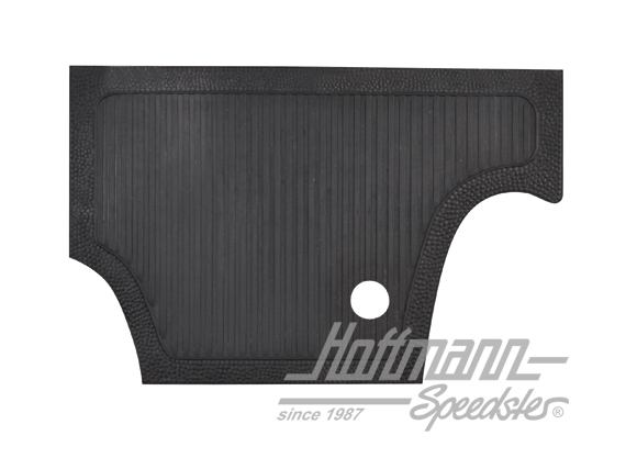 Rubber mat, splash wall, 8.65-, black | 113 863 107 A | 020-5455