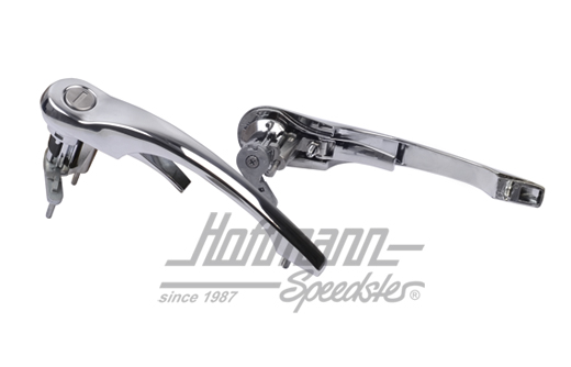 Door handles, keyed alike, 911, 69-76, chromed                                                      