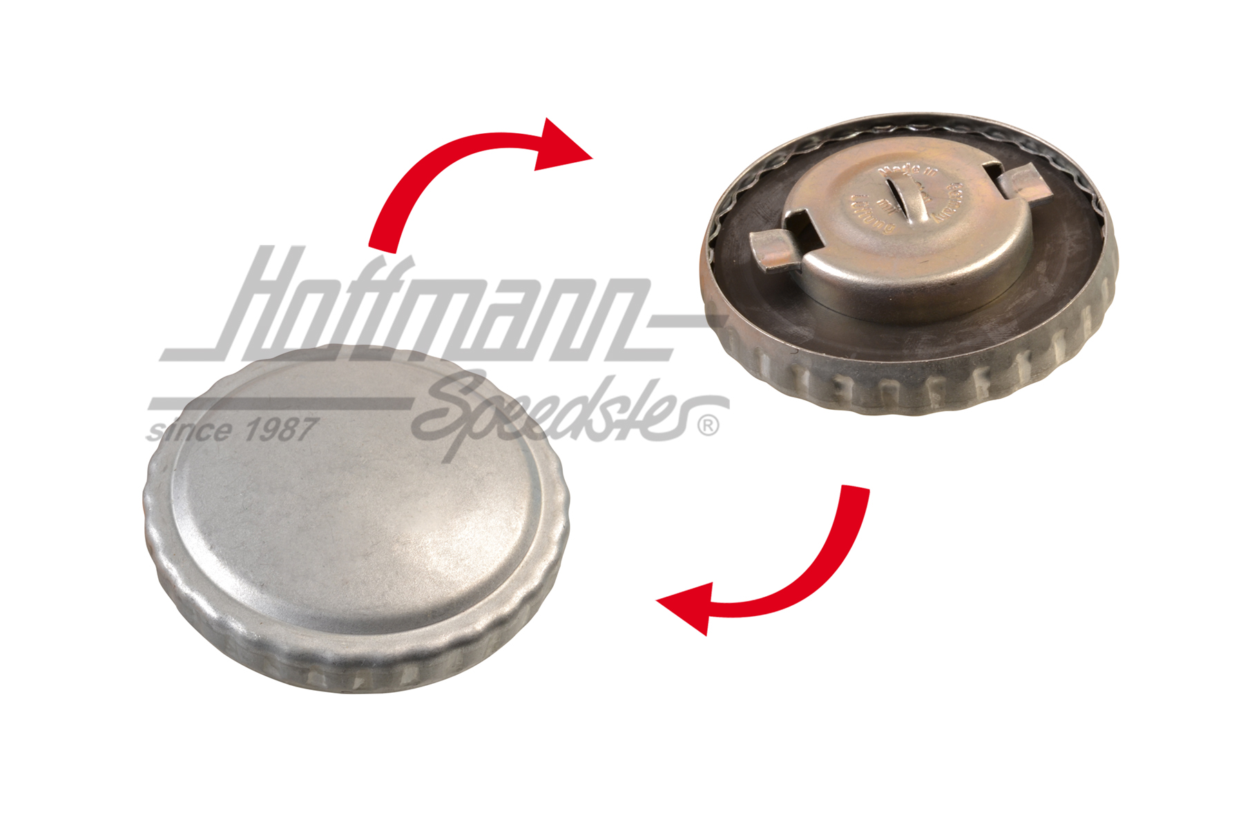 Fuel-tank cap, -7.67, 60mm | 211 201 551 A | 020-2119
