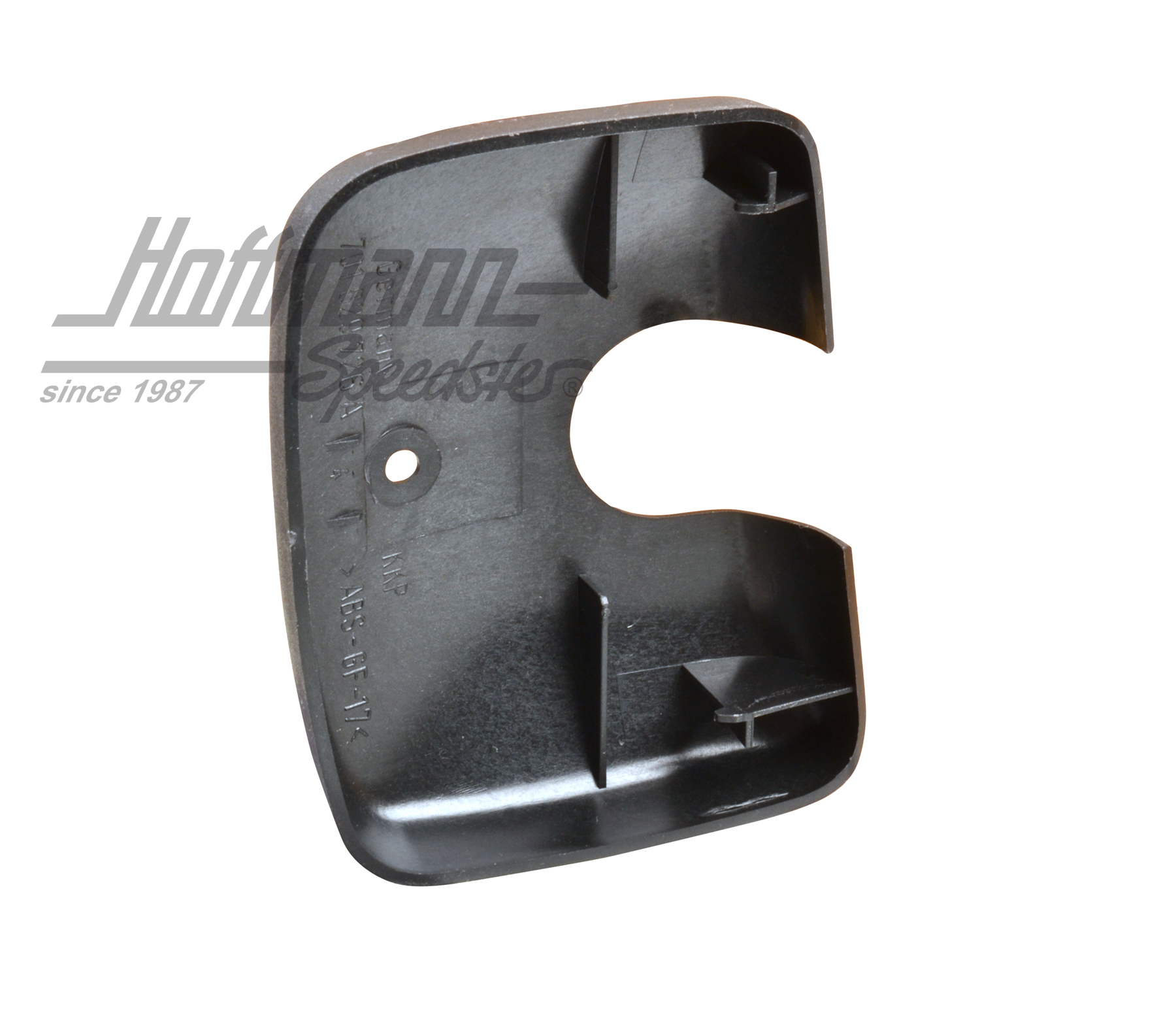 Cover, hatchback lead, Bus T4, black, right                                                         