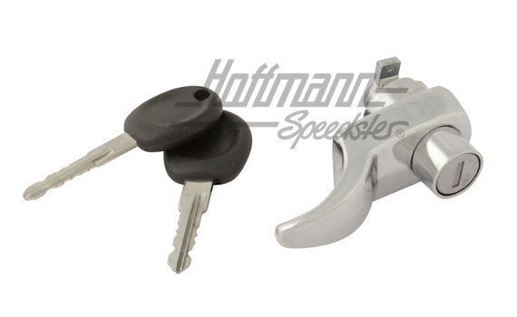Hatchback lock, T1/T2, chromed, 8.66-7.71 | 211 829 231 G | 089-5060-12
