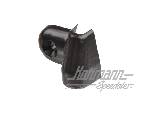 Cover, seat box, black, left                                                                        