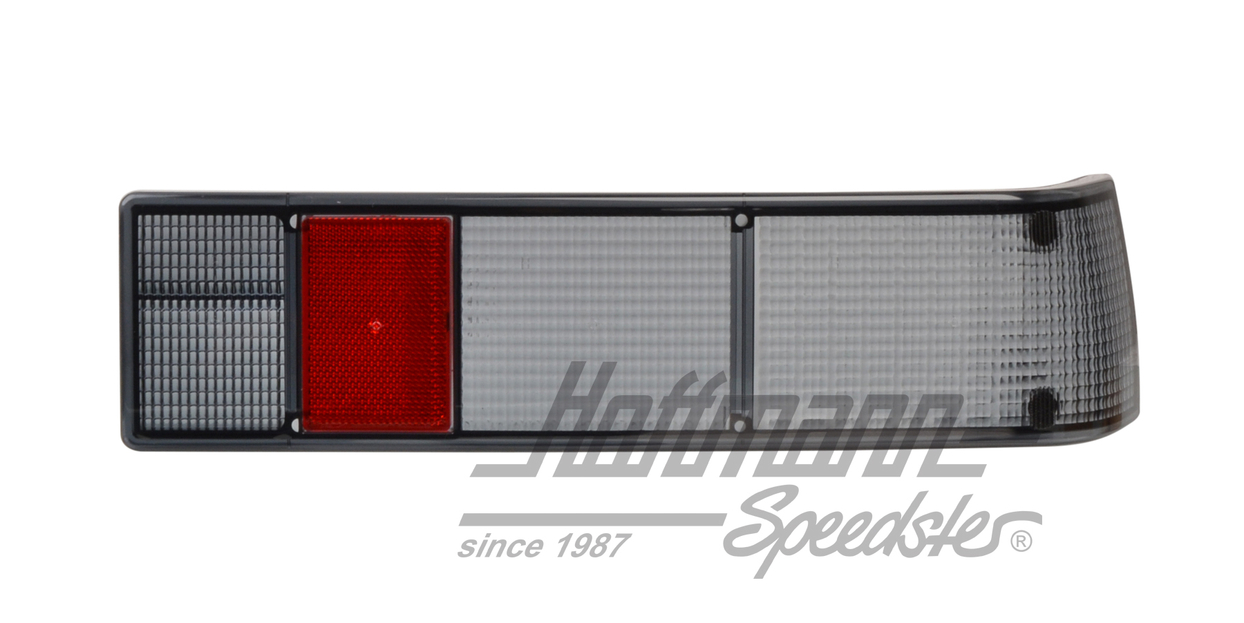 Tail-light lens, 914, grey/red, right                                                               