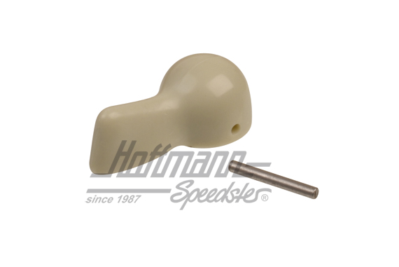 Door lock pull, hinged door, ivory | 211 841 611 | 089-4258-12