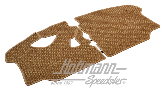 Floor mat, coco, .72-.79, beige/light brown | ZVW 2BUS DTN | 098-0040-44