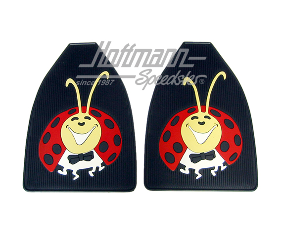 Rubber mats, front, with coloured cockchafer | 15-1097-0 | 020-5385