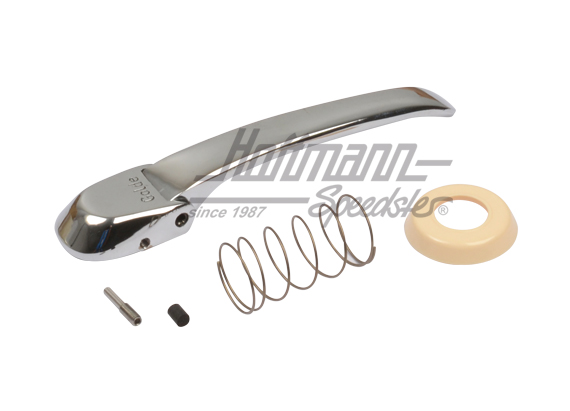 Handle, folding roof, cpl., Bus T1, 2.64-7.67, beige                                                