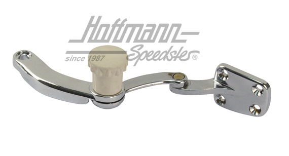 Pop-out window latch, -.64, ivory, right | 113 847 082 | 020-2263-02