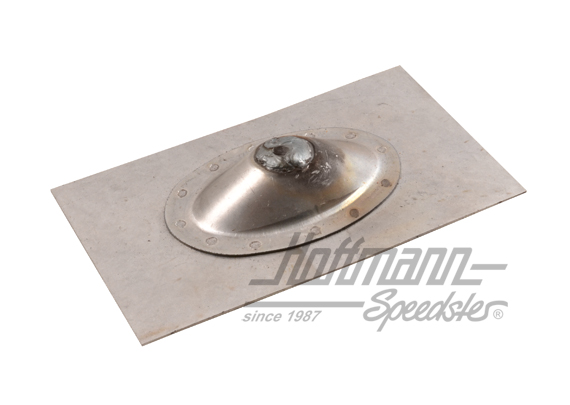 Retaining plate, safety belt, rear, 65-67 | 901 501 018 23 | 590-0636-10