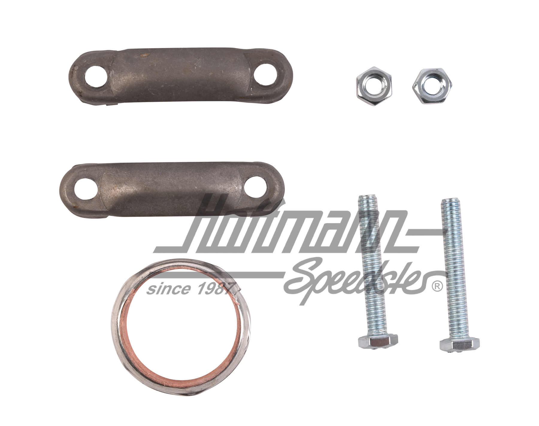 Mounting kit, heat exchanger/tailpipe, 32mm | 111 298 051 | 020-3508