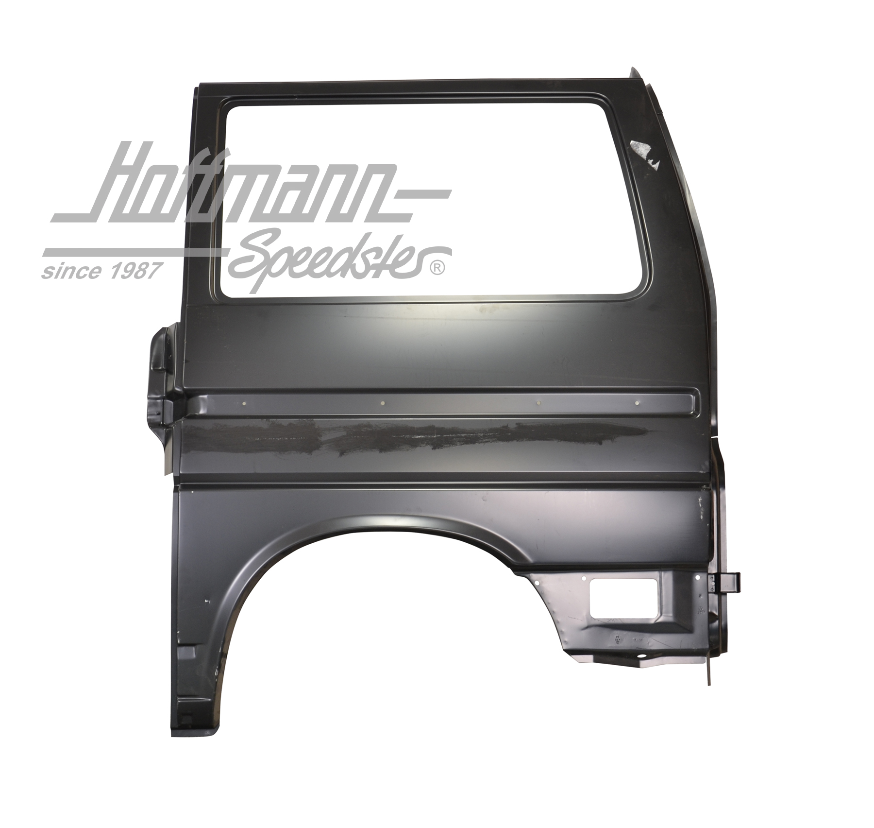 Side panel, rear, 5.98-6.03, 16", left (short) | 7D1 809 171 S | 408-8118-51