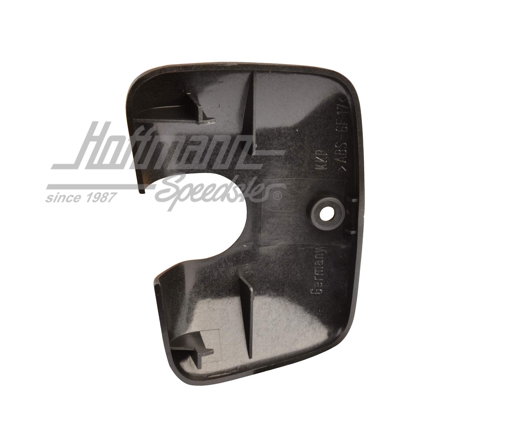 Cover, hatchback lead, Bus T4, black, right                                                         