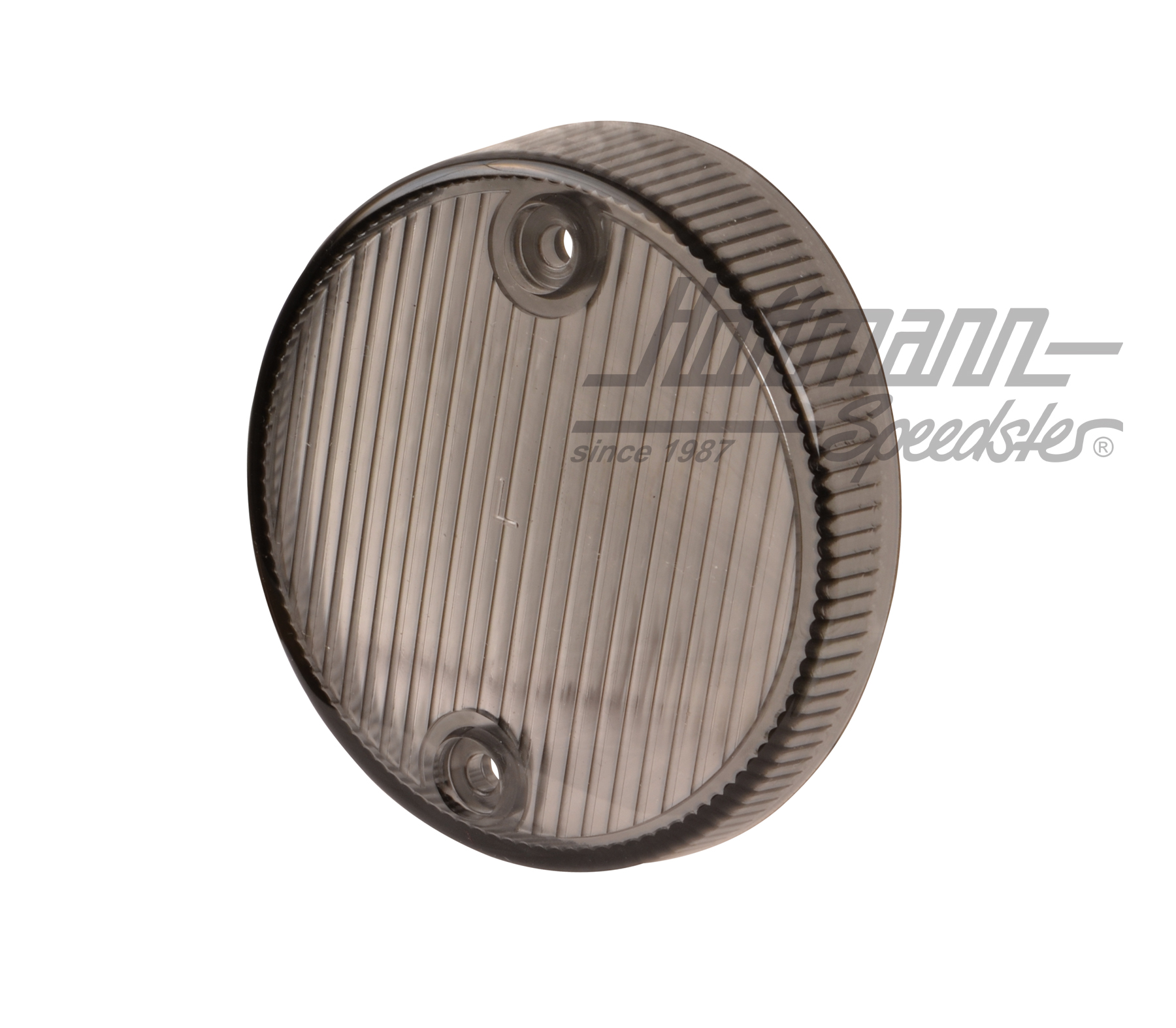 Glass, side marker light, smoked, left                                                              