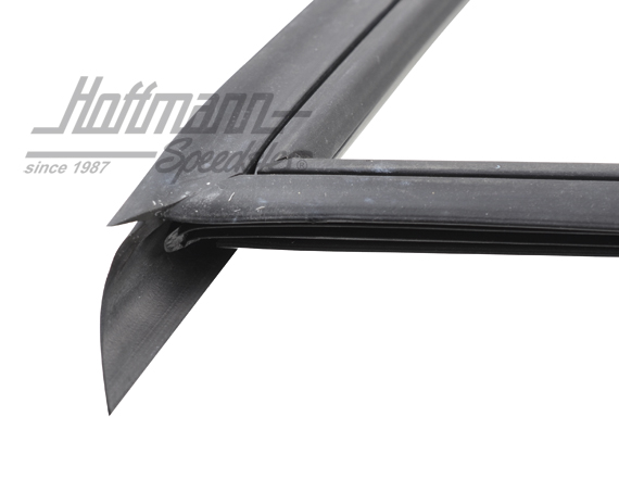 Seal, side window, 911 Coupé, 78-89, left                                                           