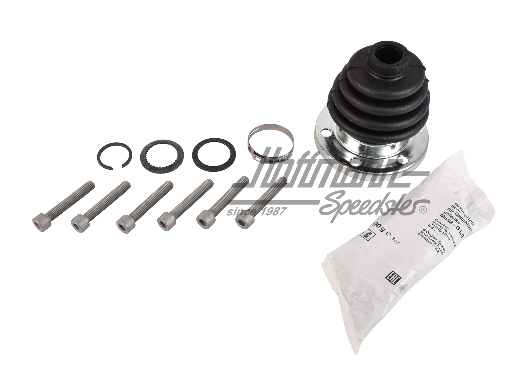 Axle boot kit, IRS, with accessory | 191 498 201 D | 010-2580-03