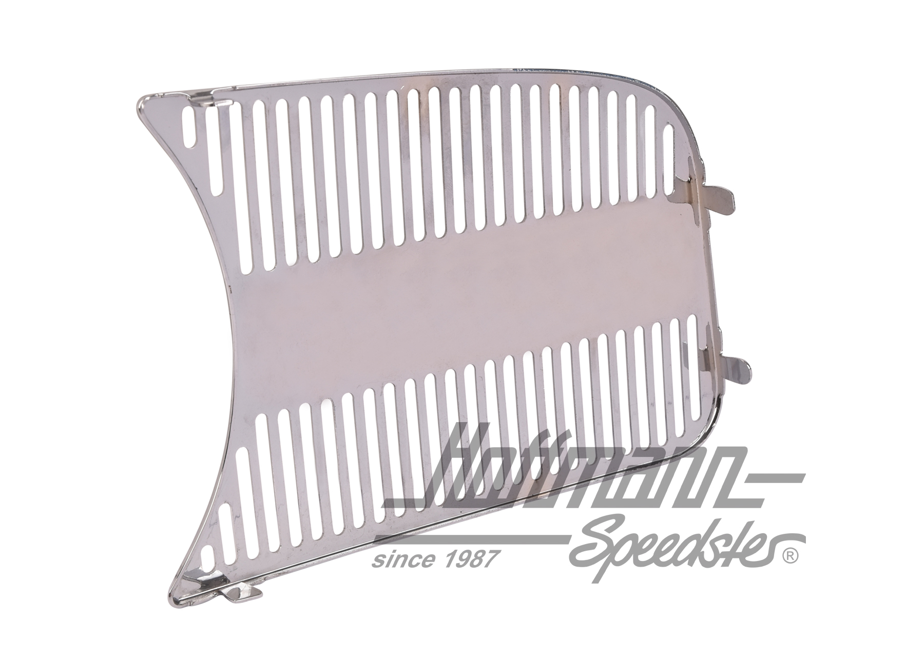 Dashboard grille, standard, chromed, left                                                           