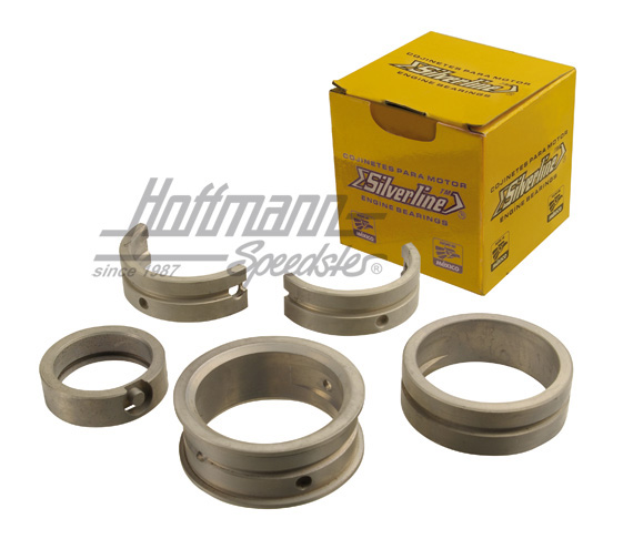 Main bearing set, 0.50/0.25/thrust std. 22mm, steel | 111 198 473 | 010-0144-50