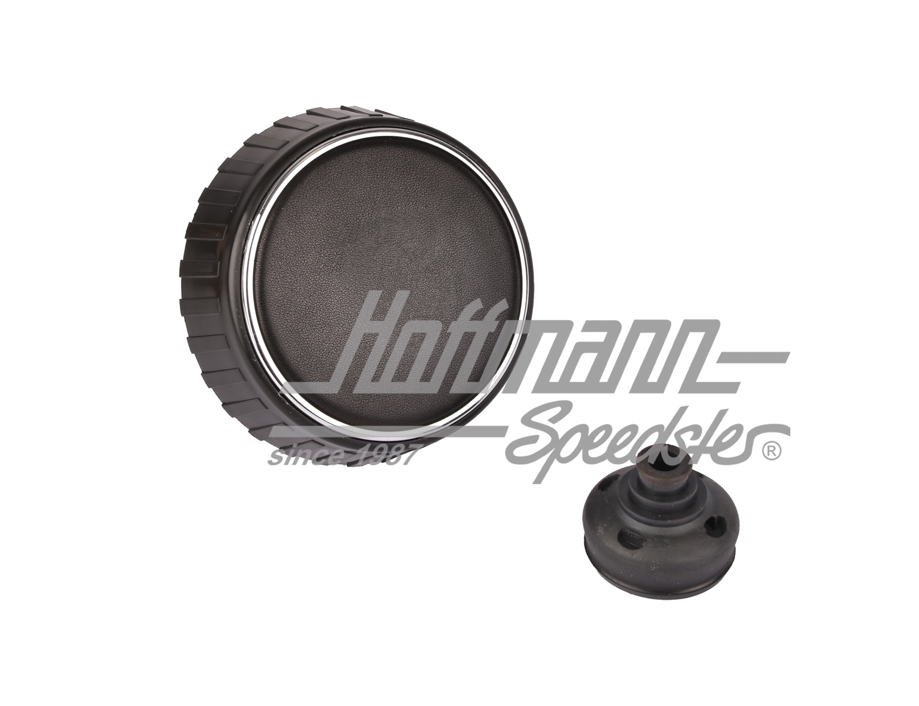 Horn button, Porsche 911, .65-.69, black                                                            