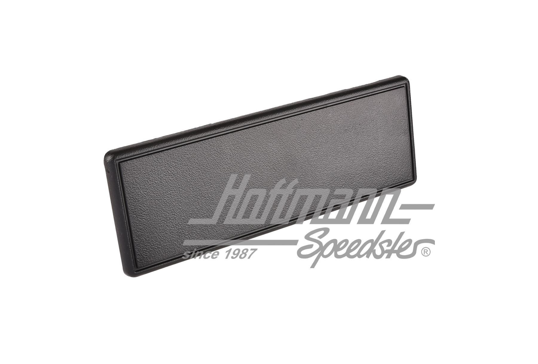 Cover, radio cut-out, Bus T3, black | 251 857 233  01C | 360-0253-08