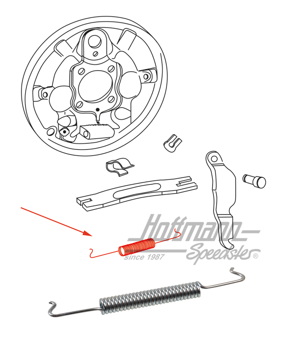 Spring, big, rear axle | 113 609 605 A | 020-4074