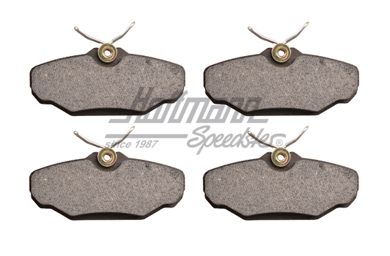 Brake pads, rear, for 020-3848/50 | --- --- --- | 020-3834-12