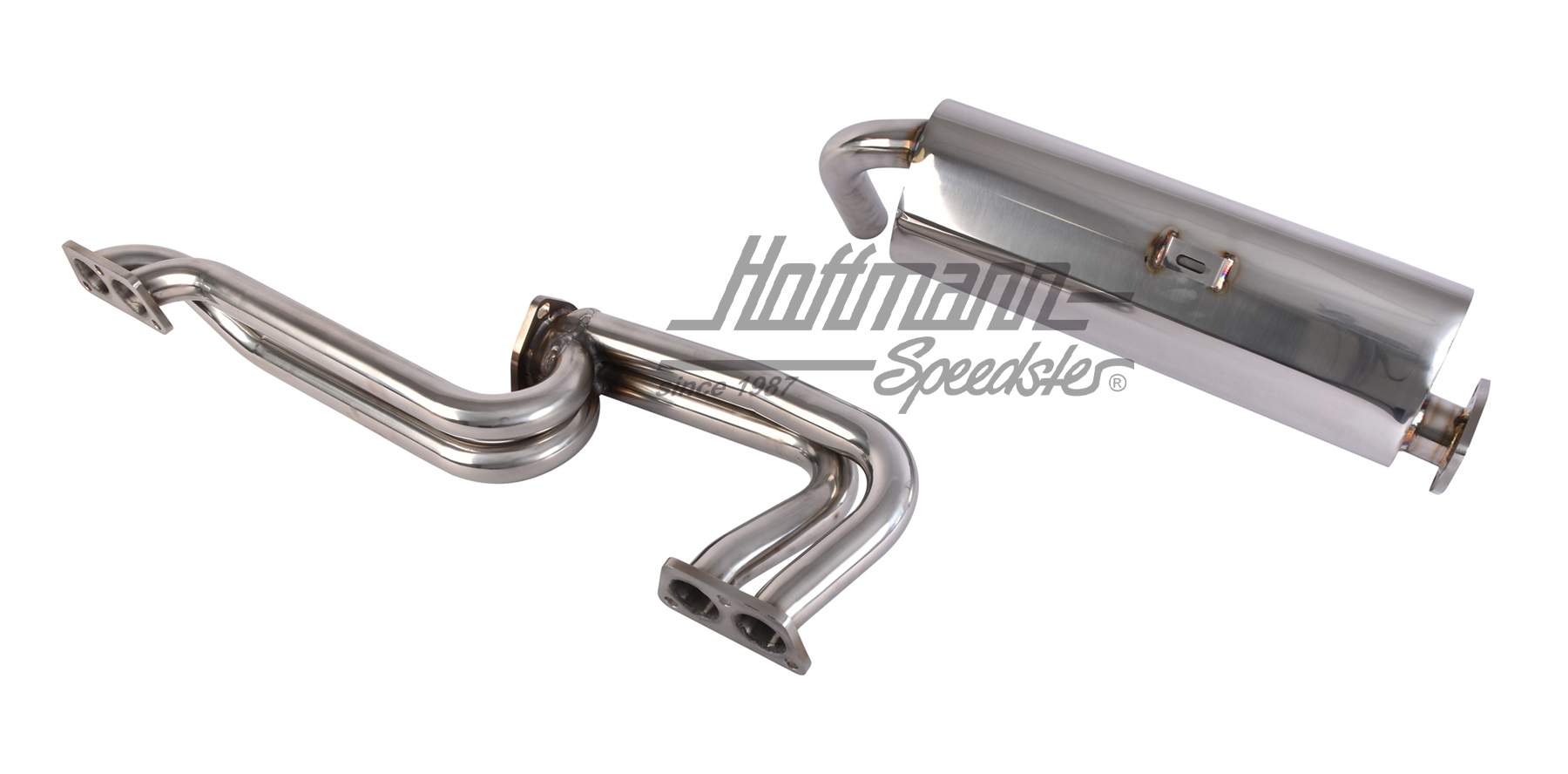 Sports exhaust, with performance collector, Type 4 Sports exhaust, with performance collector, Type 4