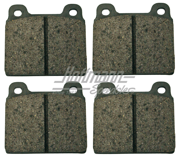 Brake pads, front, Bus T2, 70-72 | 211 698 151 F | 090-3119