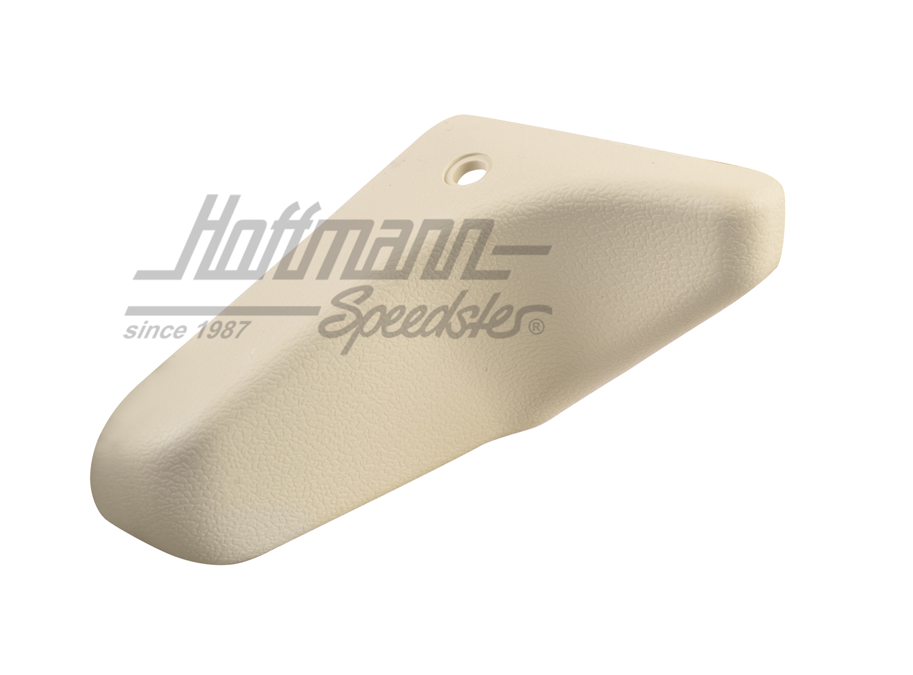 Cover, roller guiding, upper, left, white                                                           