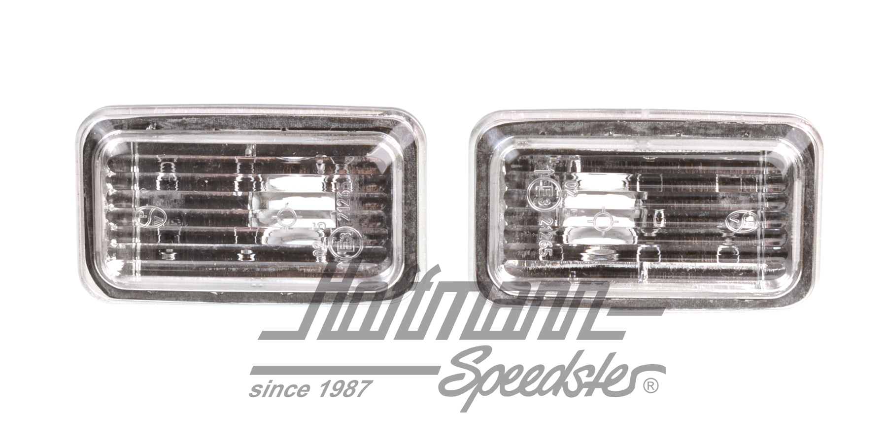 Side turn indicators, Golf/Porsche, clear | 161 949 117 | 190-4801