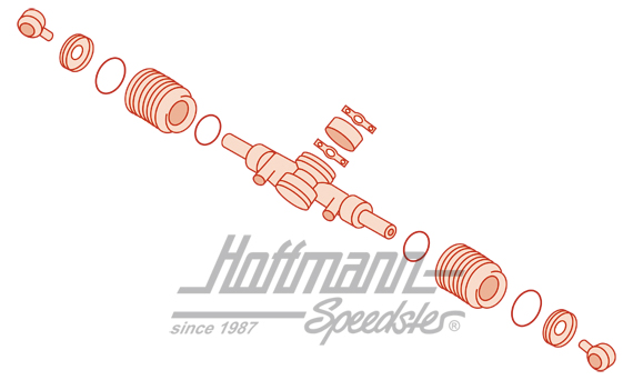 Steering gear, Porsche 911/914                                                                      