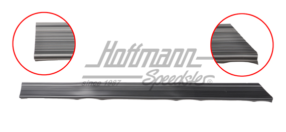 Sill cover, rubber, 911, .78-, right | 911 551 620 00 | 512-0100-02