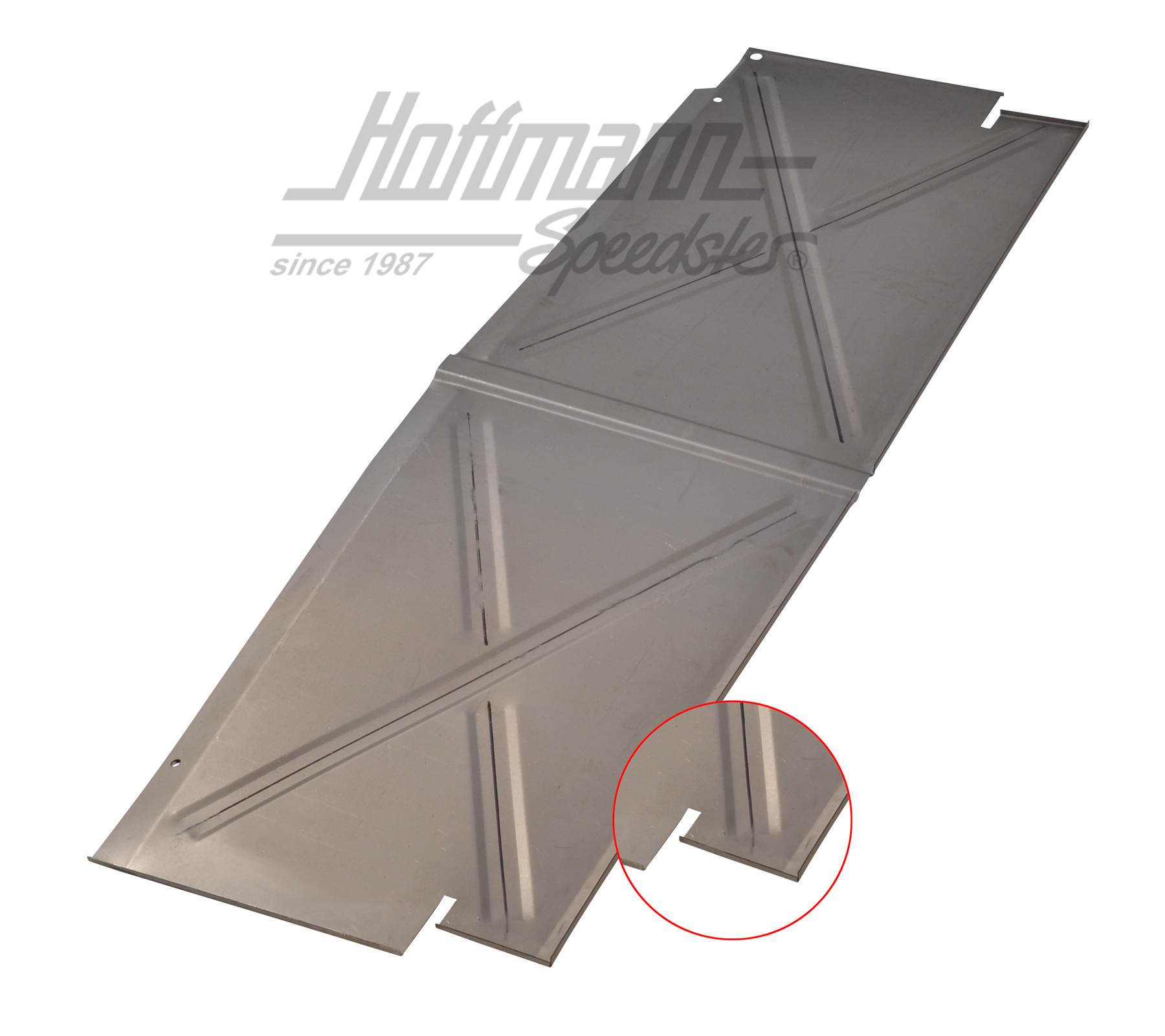 Underfloor panel, Bus T1, 8.59-7.67, left | 215 703 705 | 095-0980-11